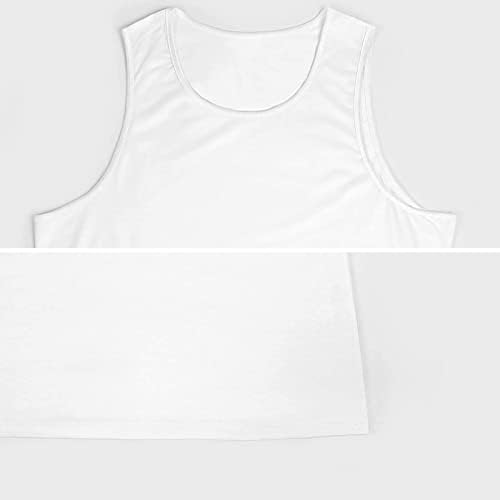Badminton sa američkom zastavom majica bez rukava Atletski mišići košulje teretana Vježba joga rezervoar