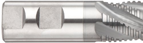 Melin Tool CCRFP-L Cobalt Steel kvadratni nosni mlin, TiCN Monoslojna završna obrada, 30 stepeni spirale,