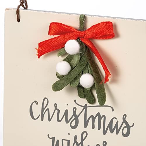 Ornament-Božić Želi Imele Poljupce