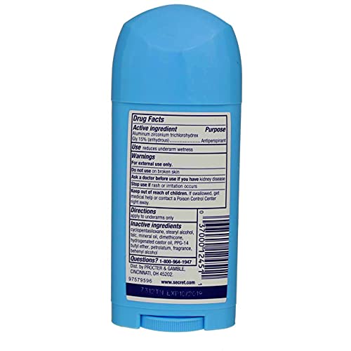 Tajni anti-znojeni dezodoransni puder svježi 2,70 oz
