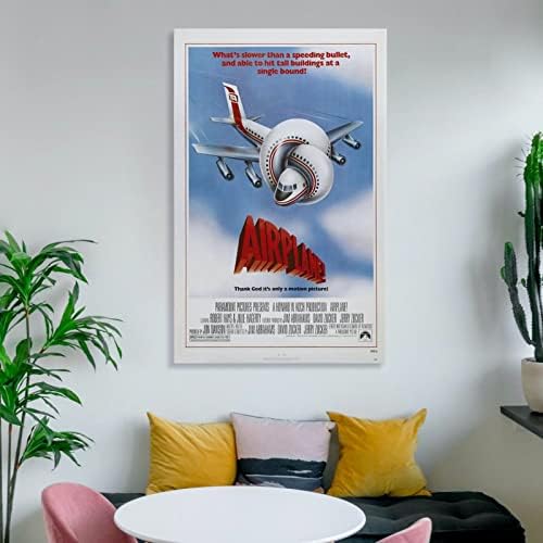 Avion! Vintage filmski Poster rat Art Deco zidne umjetničke slike platno zidni dekor Kućni
