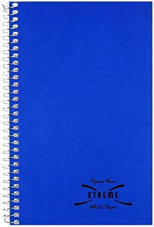 Nacionalni Kolor Kraft Cover Notebook, College Ruled, plava, 1 Predmet, 7.75 x 5, 80 listova