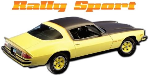 Zamjena Camaro Phoenix Graphix za 1975. 1976 1977 Chevrolet Rally Sport RS naljepnice i kit Stripes - Aqua