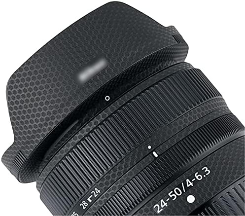 Komplet za zaštitu kože protiv ogrebotine za Nikon Nikkor Z 24-50 mm F4-6.3 Objektiv zadnja kapa za