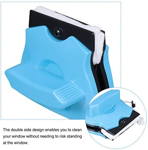Doitool Dvostrana magnetska čistačica prozora sa dvostrukim bočnim čišćenjem Kit za pranje za pranje za prozorski