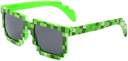 kilofly 3pc 8-bitni Pixel UV zaštitite gamerske naočare za sunce za odrasle za djecu