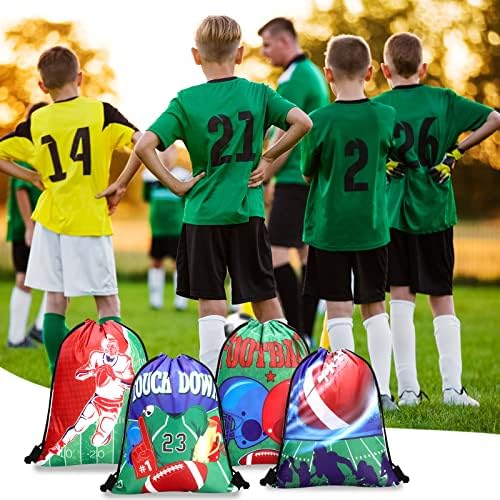 Honoson 12 kom. Football party Favorit torbe za crtanje nogometne kockice za rođendanske poklon torbe Sportske