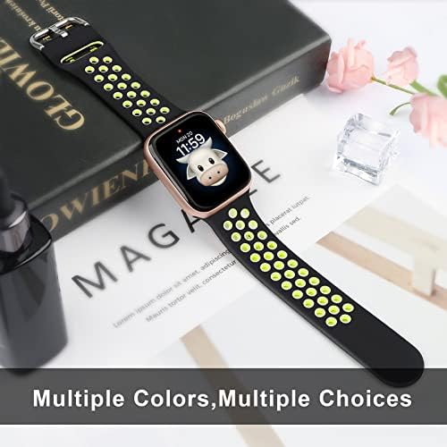 BlackPro za djecu Apple Watch bend, vodootporni silikonski remen za dječake, kompatibilne s Apple