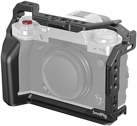 SmallRig X-T5 kamera Potpuni kavez za Fujifilm, aluminijsku leguru kameru za Fujifilm XT5 sa gumbom