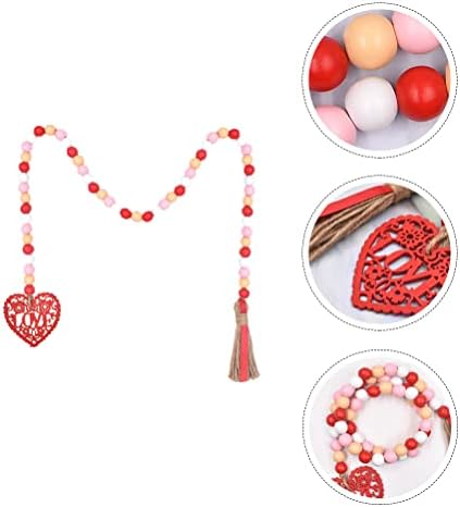 Gdravenstveni perli Privjesak Festival Viseći perle Kućne perle String Decor Decor Valentine's Favori