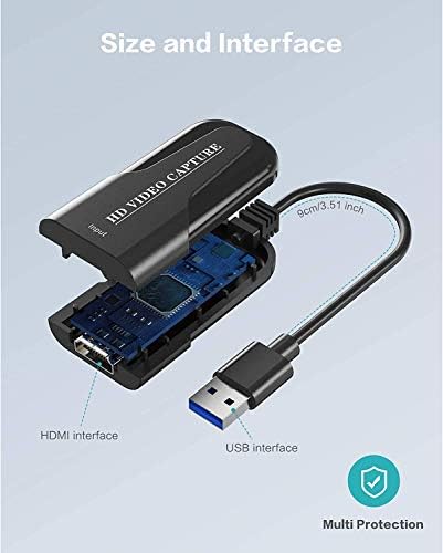 DigitAudio Kartica za snimanje video zapisa 4K CAM Link HD1080P HDMI u USB 2.0 zapis preko DSLR kamere Action