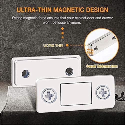 Ultra tanke nevidljive čepovi magnetnih vrata, magneti za lampice od nehrđajućeg čelika ulov vrata, magnetna vrata