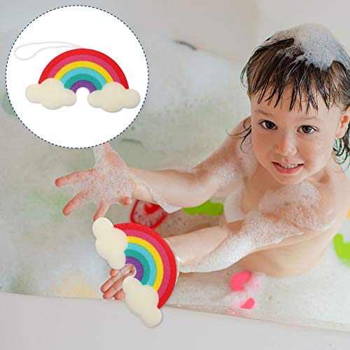 2pcs dječji tuš četkice Dječji tuš spužva kista dugim stilom Kupanje karoserija za kupanje dubinsko čišćenje