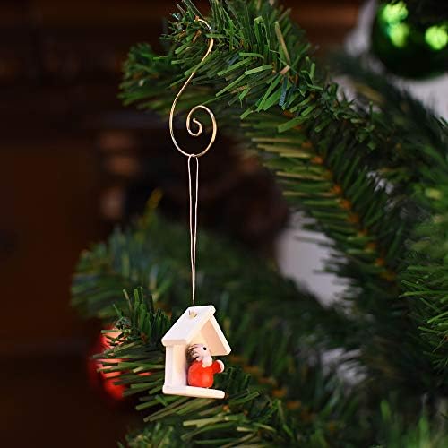 Cualfec božićni ukrasi kuke za božićno stablo vješalica odlično za ukrašavanje božićnog stabla