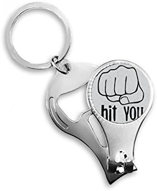 Crna pesničana personalizirana gesta uzorak za nokte za noktene prstene za ključeva ključeva