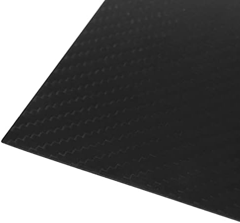 Micro Trader ploča od karbonskih vlakana ploča od običnog tkanja 3k Površinska ploča 2002500 0,2 inča Crna