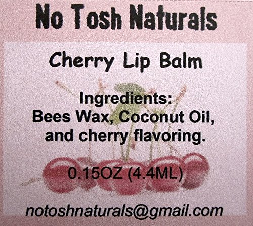 No Tosh Naturals Cherry balzam za usne 0.15 oz
