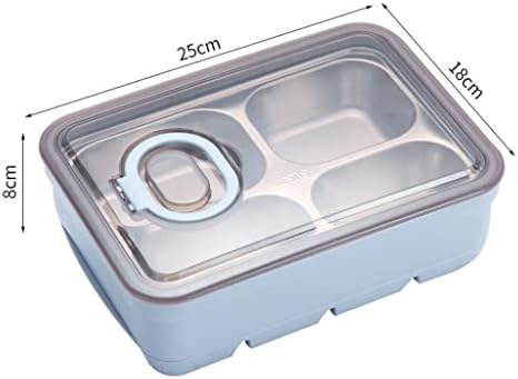 ygqzm kutija za ručak kutija za ručak od nerđajućeg čelika odvojena pregrada kuhinjski pribor Kancelarijska