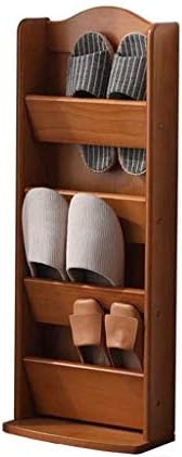 Dinzz stalak za police Jednostabilne papuče za skladištenje kabine od punog drveta, za dnevni boravak Pristupni