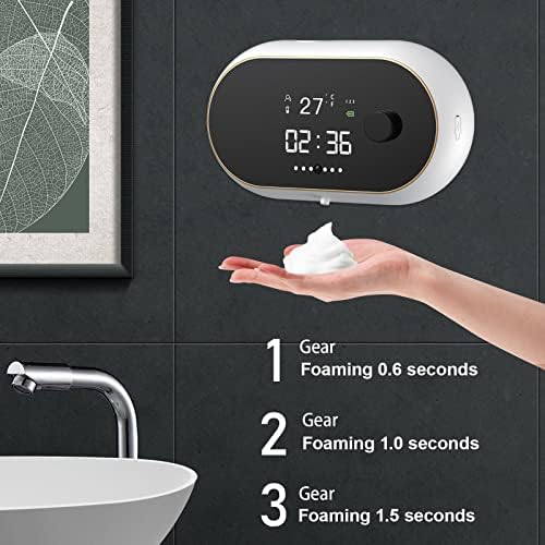 Automatski raspršivač sapuna zidni montirajući električni senzor sapun bez raspršivača punjive pametne ruke