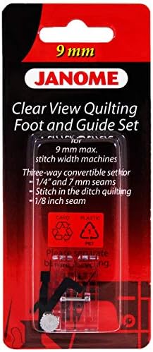 Janome Clear View Quilling Foot za mašine od 9 mm