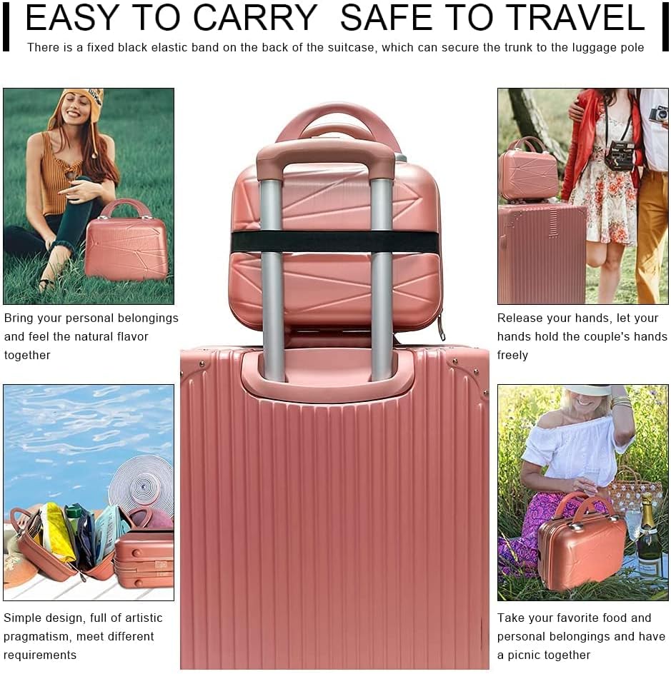 Putna torbica za šminkanje Hard Shell kozmetička torba mala prenosiva torba za šminkanje ručni prtljag sa