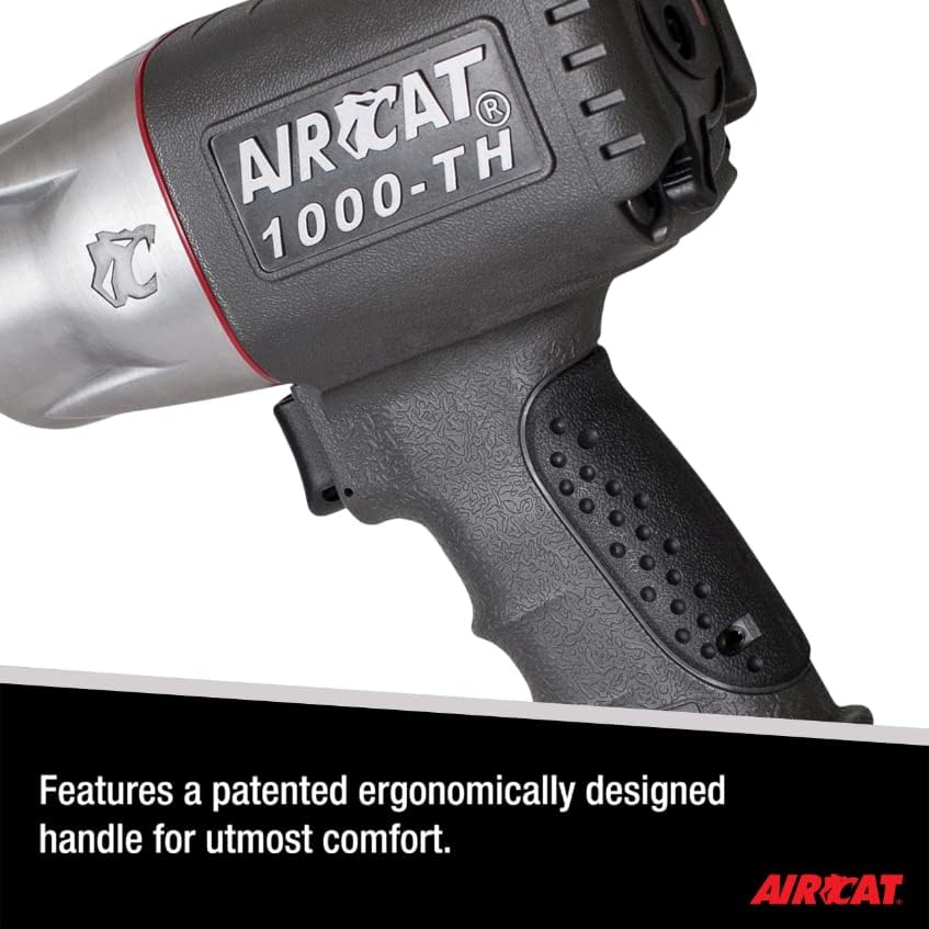 AIRCAT 1000-TH-2: 1/2-inčni kompozitni udarni ključ 1,000 ft-lbs - 2-inčni prošireni nakovanj