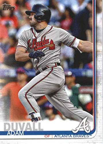 2019 TOPPS 557 Adam Duvall Atlanta Braves Baseball Card