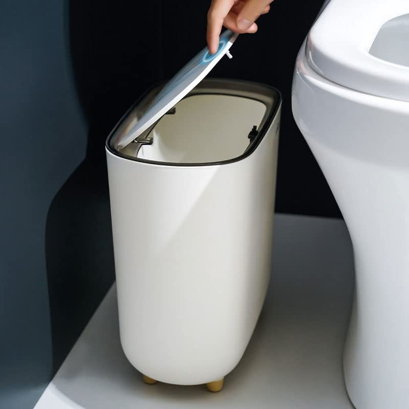 ZHAOLEI Gap kanta za smeće kućna bomba pokriva uska kanta za smeće kupatilo kuhinja sa poklopcem kanta za smeće