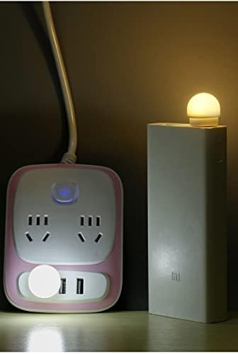 Usb gljiva u obliku noćnog svjetla, prijenosna mini USB noćna svjetlost LED svjetska svjetla za noć za PC Powerbank