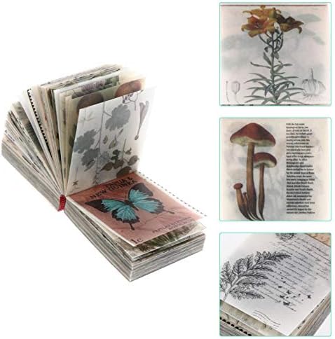 Dobavljači za novinare 365 listova Vintage Scrapbook Paper, oprema za spajanje Vintage DIY materijal