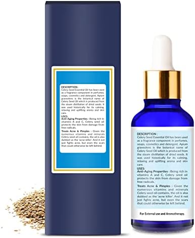 Početna Genie celer ulje / Pure & amp; prirodno esencijalno ulje za kožu & amp; za njegu kose - 100ml