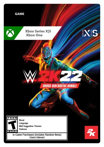 WWE 2k22-digitalni paket više generacija-Xbox [digitalni kod]