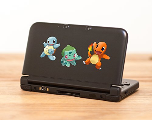 Pokemon Starters Decal– visokokvalitetna naljepnica za Nintendo 3DS i 3DS XL-MA010