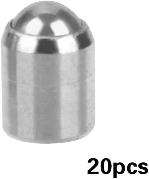 20pcs / set kuglični plunger 304 nehrđajućeg čelika opruga kuglice klinaste tačnosti za pozicioniranje
