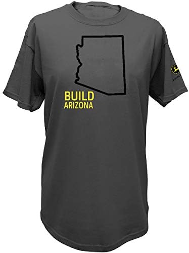John Deere gradi državna majica s kratkim rukavima