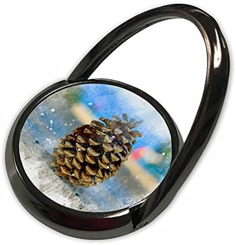 3Droza Slika akvarelne ploče Jedinstveni pinecone - Prstenovi telefona