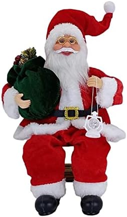 Pifude božićne ukrase Santa Claus figurice Božićna figura za viseći božićni ukras za božić santa santa