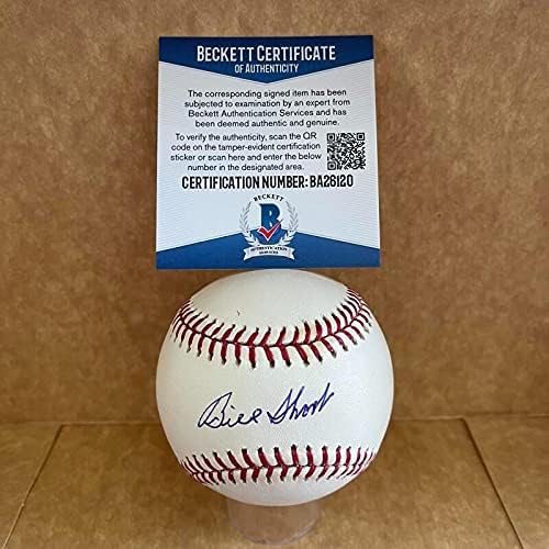 Bill kratki Yankees / Pirati potpisali su autogramirani M.L. Baseball Bas BA26120