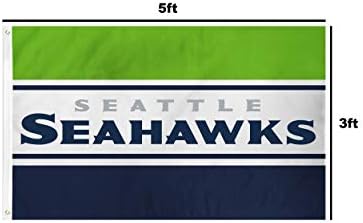 Seattle Seahawks NFL horizontalna zastava