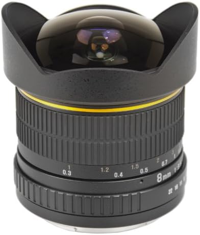Luk Sly358AE ultra-wide 8mm f / 3.5 fudbalski objektiv za Nikon AE digitalne fotoaparate