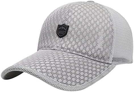 Muškarci vanjski dugi obod Sunshade šešir za zaštitu od sunca mrežasta prozračna bejzbol kapa