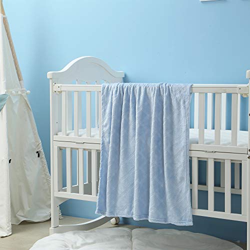 CREVENT mali meki udoban i topli flis dečački pokrivač za dojenčad / decu/novorođenčad / krevetić/kolica/kolevka