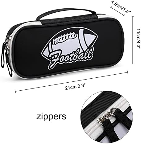 Ragbi američki nogometni tiskani torbica za olovke Torbica za kuhanje sa ručicama Ponovna vrećica