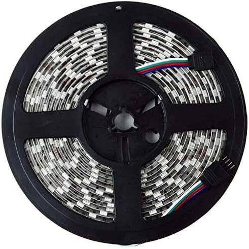 LOKODO LED vodootporna fleksibilna traka 300 led sa 44 ključa IR daljinski 5m 5050 RGB SMD LED široko