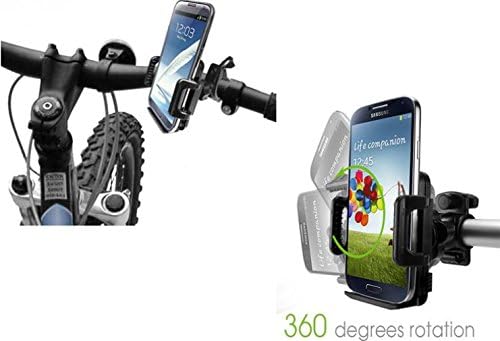 Držač za držač nosača za bicikle bicikl za oštricu max 2s telefon, kolijevk dock okretni teški raspored kompatibilan sa ZTE sečivom max 2s