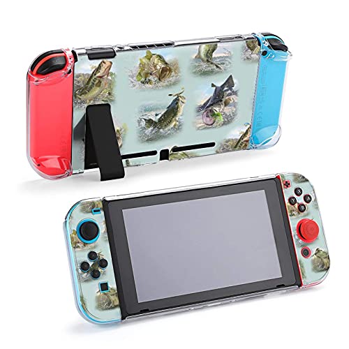 Futrola za Nintendo Switch, Allover Bass Mist pet komada Set zaštitni poklopac Case game Console dodatna