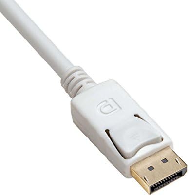 SYBA 15 'Mini DisplayPort do DisplayPort 1.2 muški adapter kabel 4K 3840x2160 Zaključke za zaključavanje