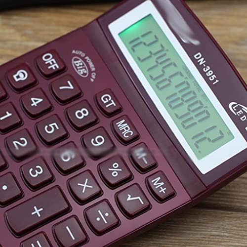 Gooffy kalkulator kalkulatorske kalkulatorske baterije Elektronski kalkulator Prijenosni 12-znamenkasti