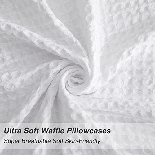 PHF ultra mekani vafle jastučnice sa jastučićima standardne veličine 20 x 26 2, bez umetka, prozračne